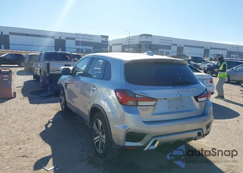 2020 Mitsubishi Outlander Sport 2.0 Es из США, поврежденный, VIN JA4AP3AU1LU004956